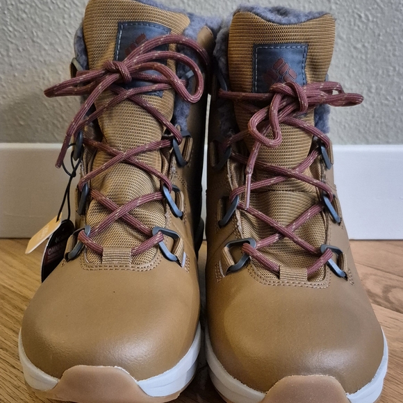 Columbia Women's Size 8.5 Moritza Weatherproof Brown Boots NEW - Picture 2 of 8